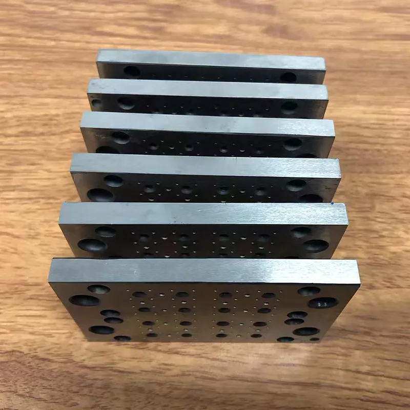 Skabelon til stempling af metal